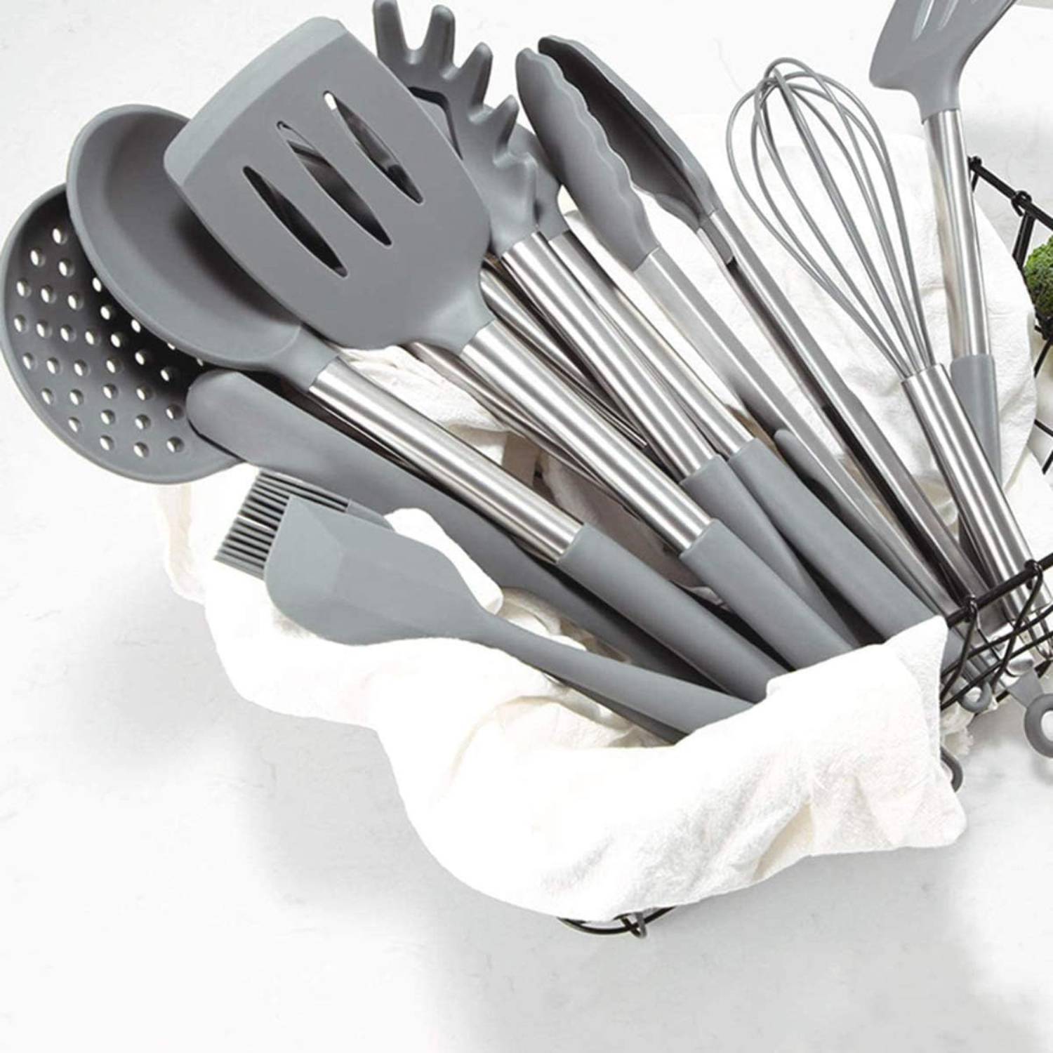 Silicone Cooking Utensils Set: image 3